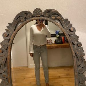 Maje Light Gray Jeans